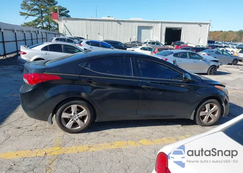 2013 Hyundai Elantra Gls из США, поврежденный, VIN KMHDH4AEXDU708259